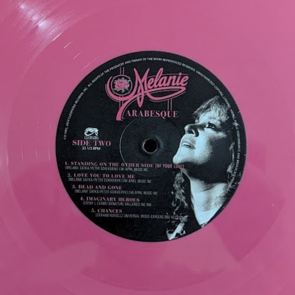 Melanie  Arabesque Limited Edition Cherry Pink Vinyl